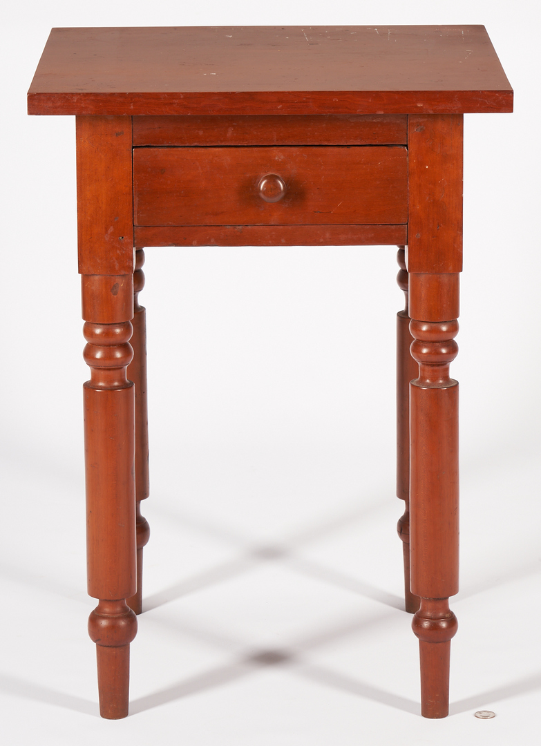 Lot 130: 2 Southern Cherry 1-Drawer Stands