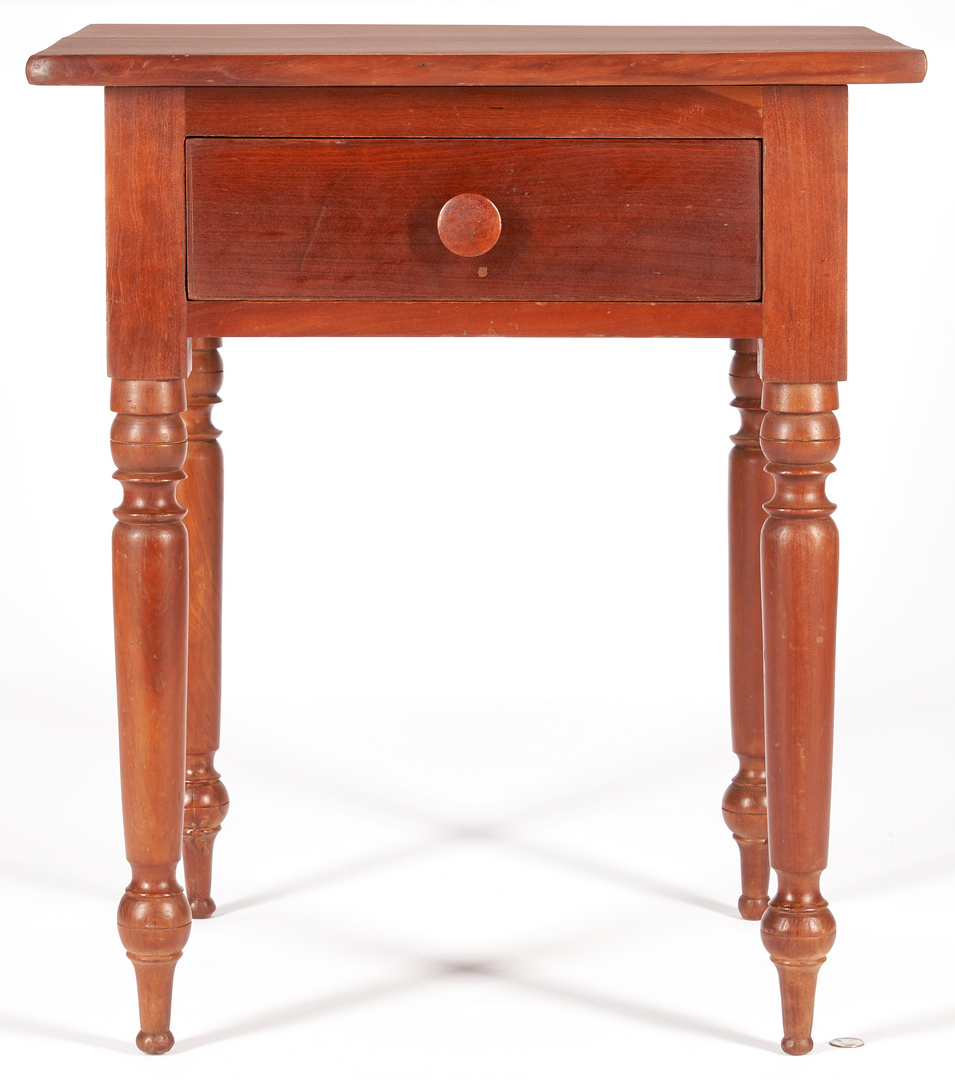 Lot 130: 2 Southern Cherry 1-Drawer Stands