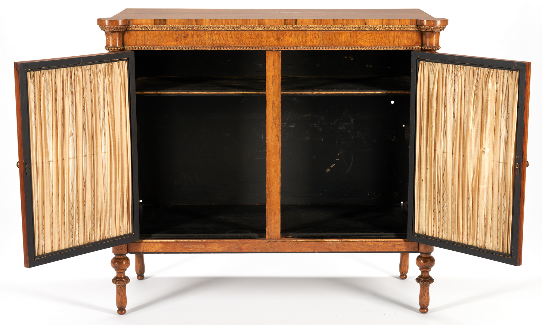 Lot 154: Pair Louis XVI Style Bibliotheque Cabinets