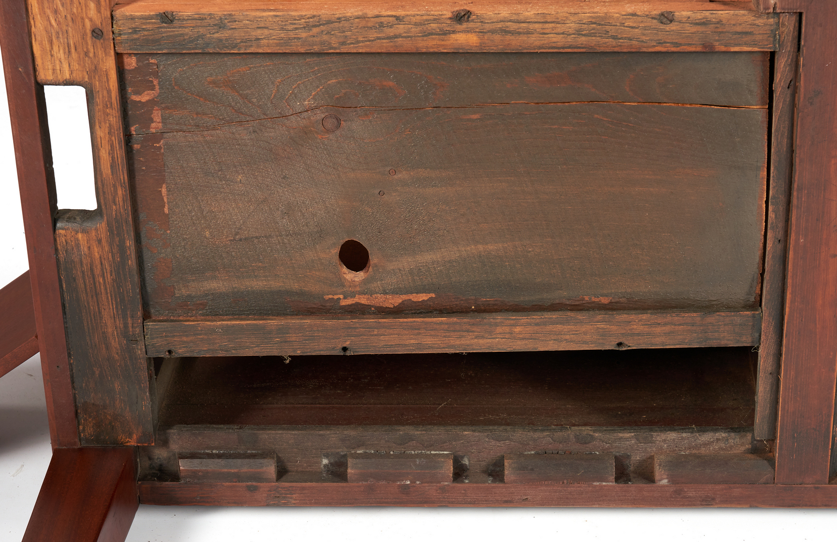 Lot 163: English 19th C. Mahogany Sideboard w/ Hidden Compartment