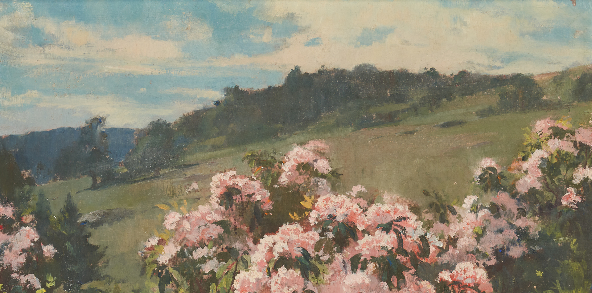 Lot 199: Harry Russell Ballinger O/C Painting, Litchield Hill