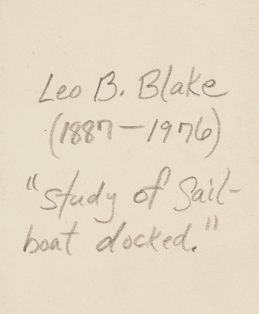 Lot 211: Archive of 24 Leo B. Blake Art Works