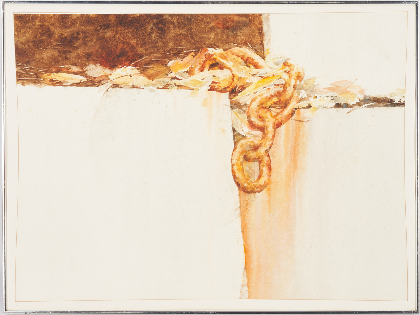 Lot 227: Exhibited Steven Yee W/C Painting, Queen Tie