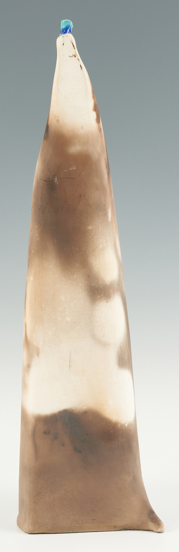 Lot 232: Sylvia Hyman Tall Ceramic Sculpture