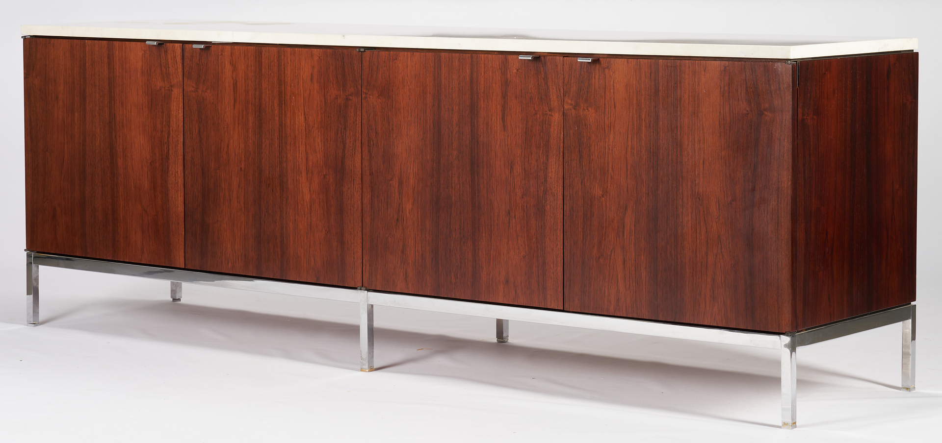 Lot 233: 1960s Florence Knoll Credenza, Marble Top