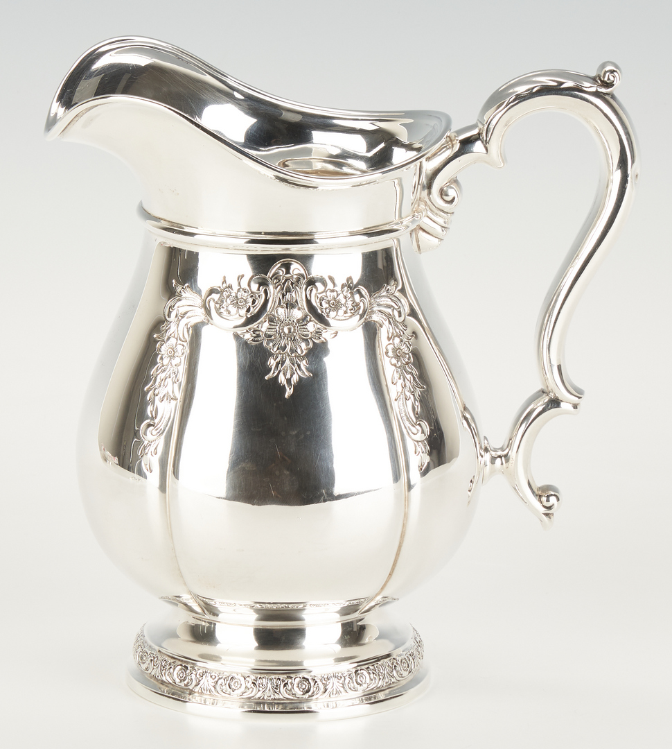 Lot 289: International Prelude Sterling Silver Water Pitcher