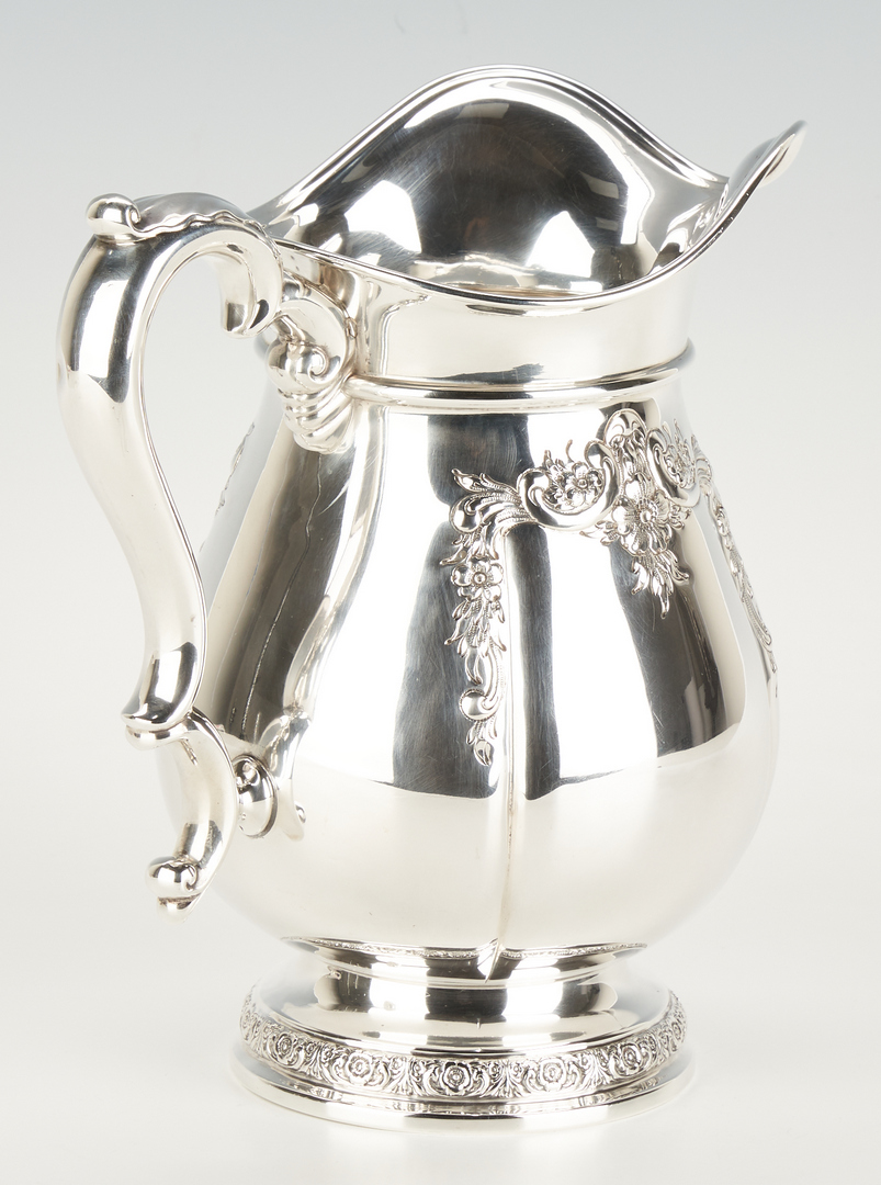 Lot 289: International Prelude Sterling Silver Water Pitcher