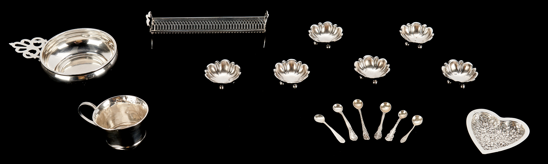 Lot 295: Assorted Sterling & Continental Silver Items, 29 Pcs.