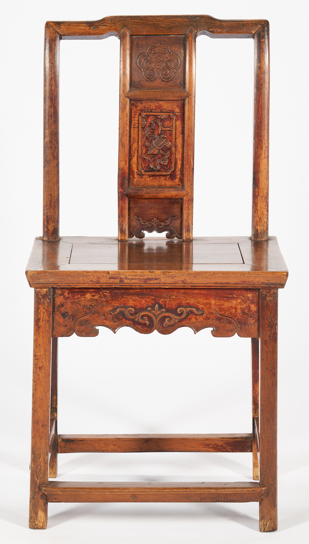 Lot 327: Chinese Stand, Chair and Cabinet with Secret Compartments