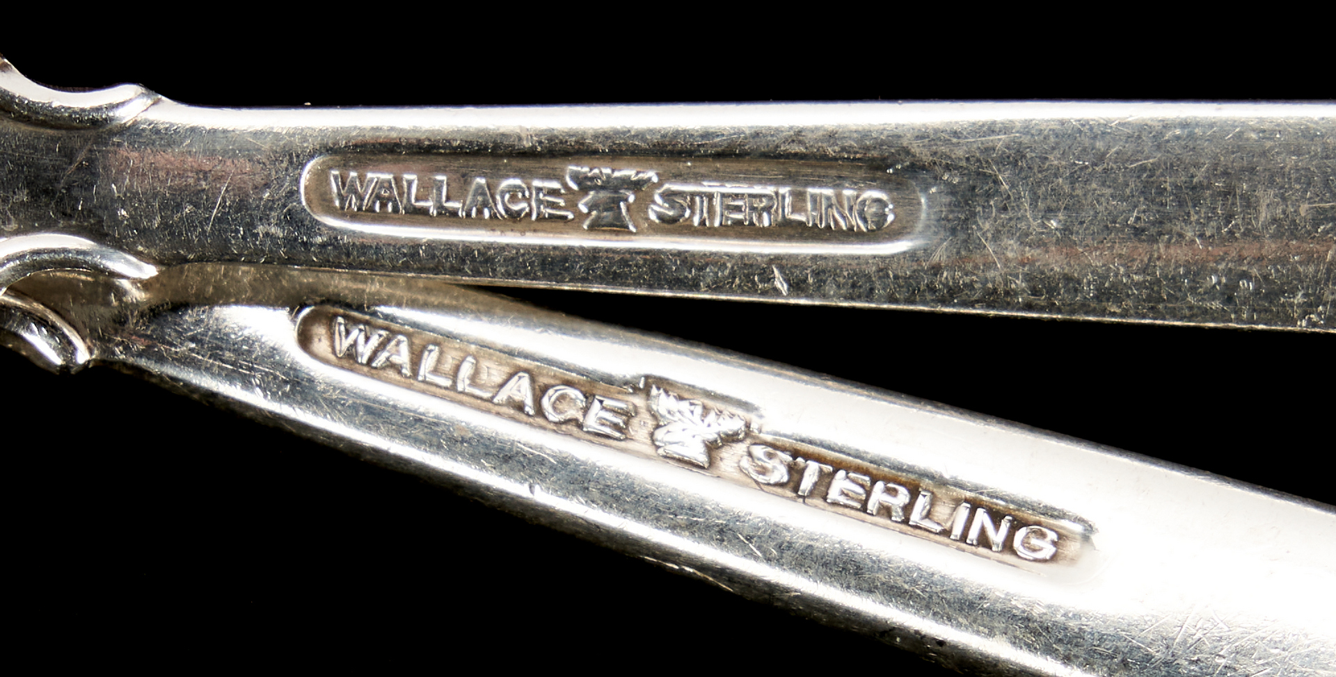 Lot 36: 71 Pcs. Wallace Grand Baroque Sterling Silver Flatware