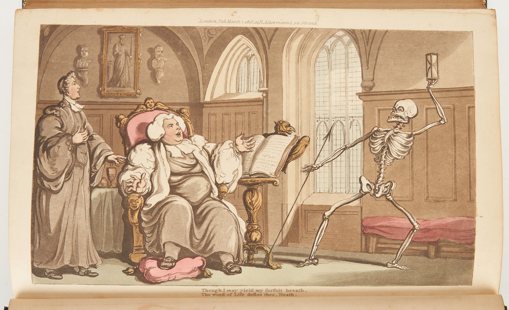 Lot 378: Combe, ENGLISH DANCE OF DEATH, Vol. I-II, 1815-16