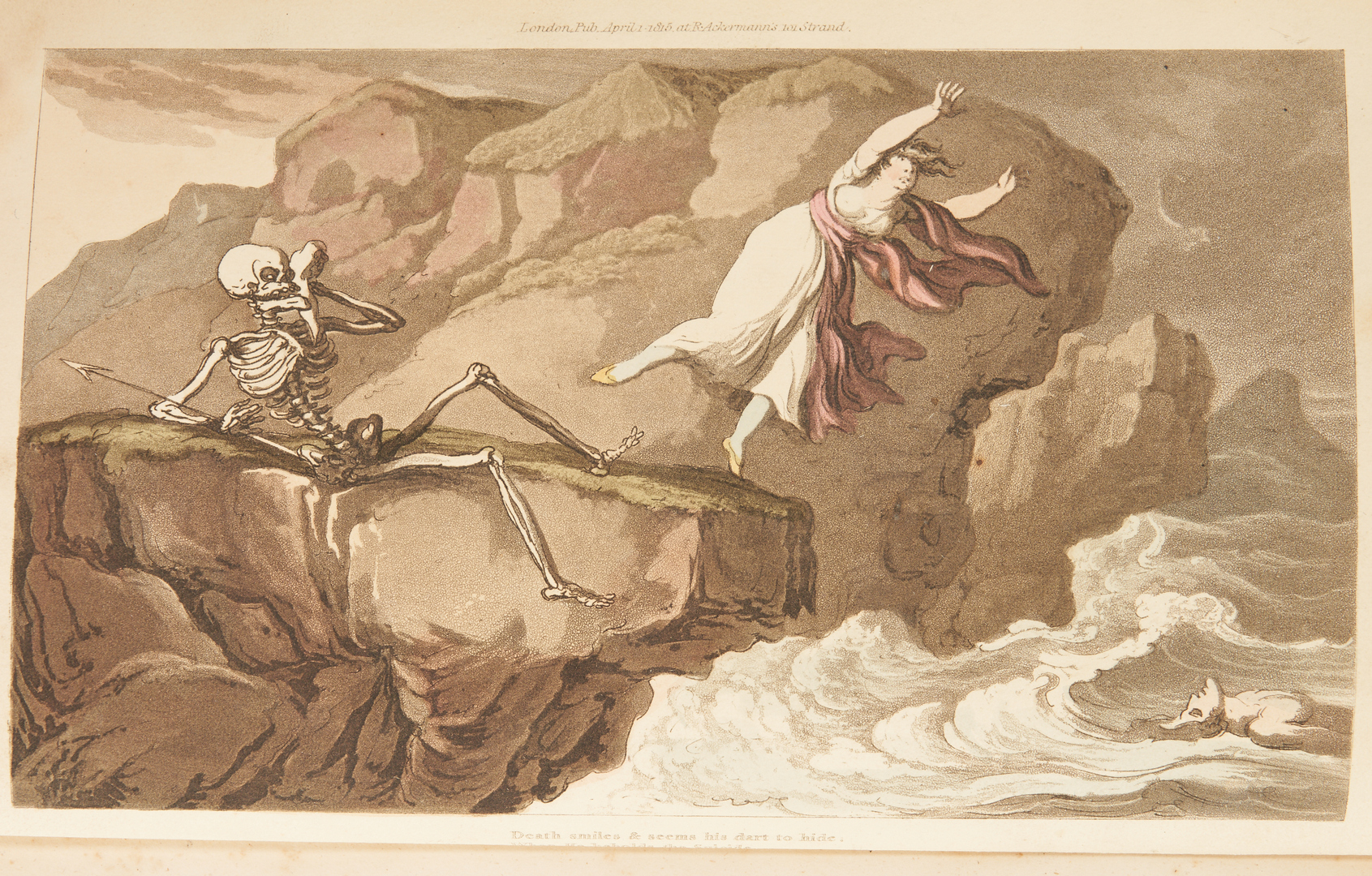 Lot 378: Combe, ENGLISH DANCE OF DEATH, Vol. I-II, 1815-16