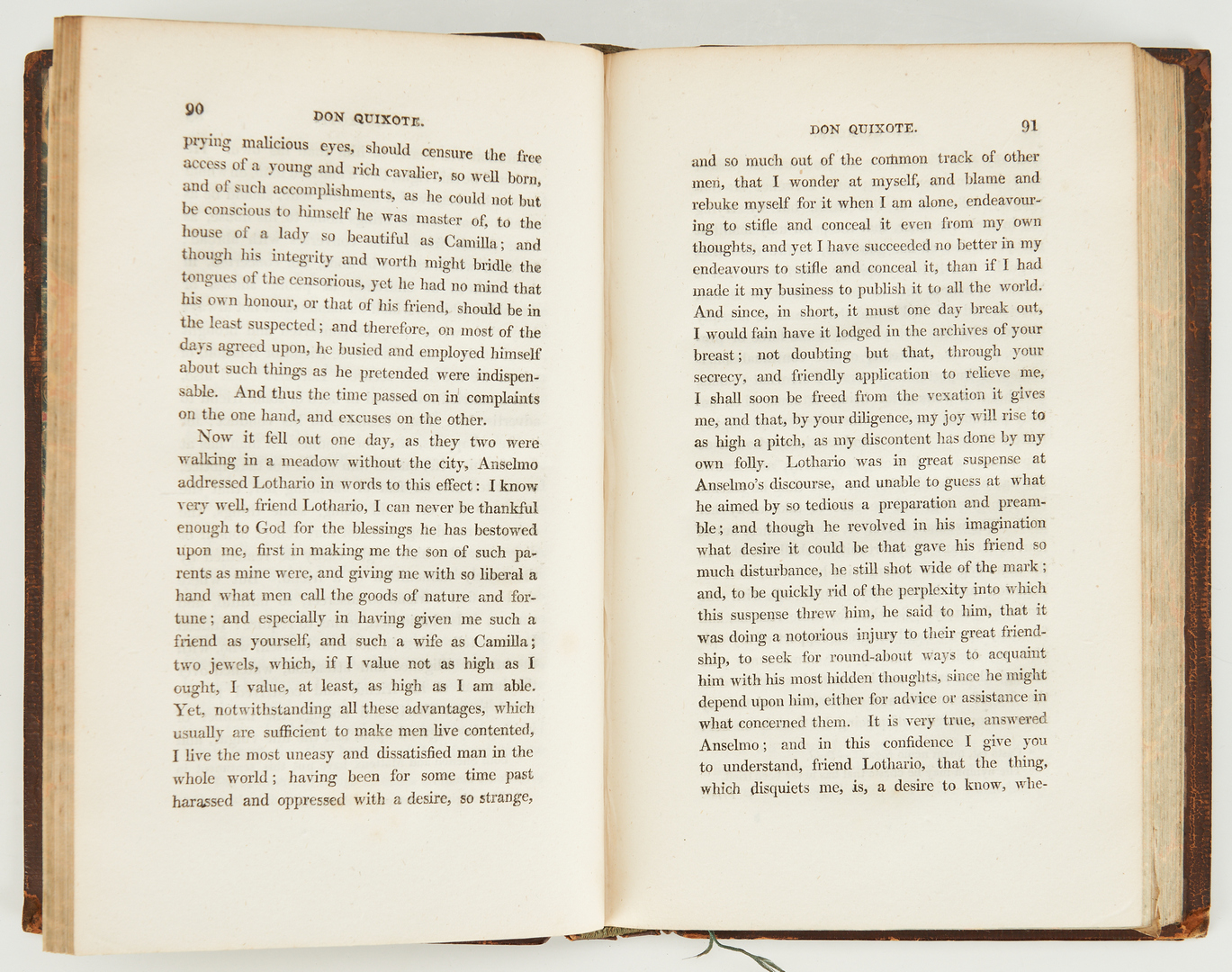 Lot 379: Jarvis, DON QUIXOTE DE LA MANCHA, Vol. I-IV, 1819