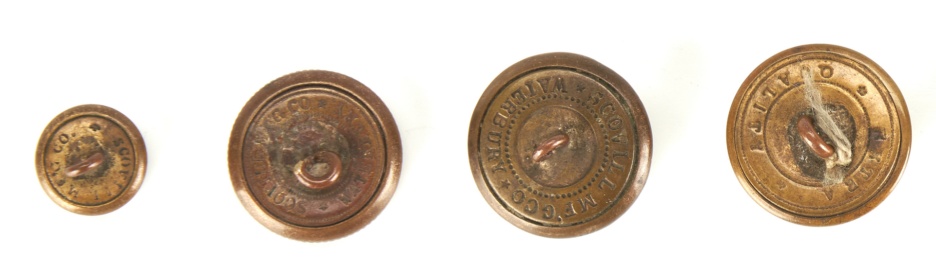Lot 382: Group of 13 Civil War & Revolutionary War Items, incl. Buttons