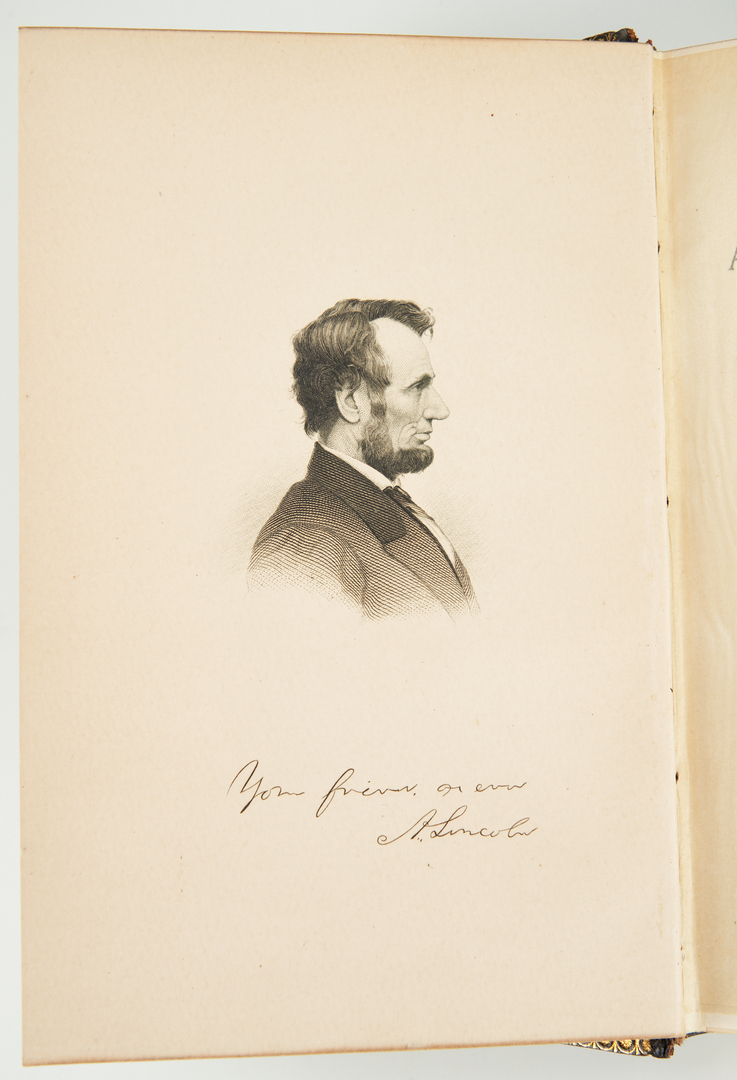 Lot 383: Life of Lincoln + Personal Memoirs of Grant, 5 items