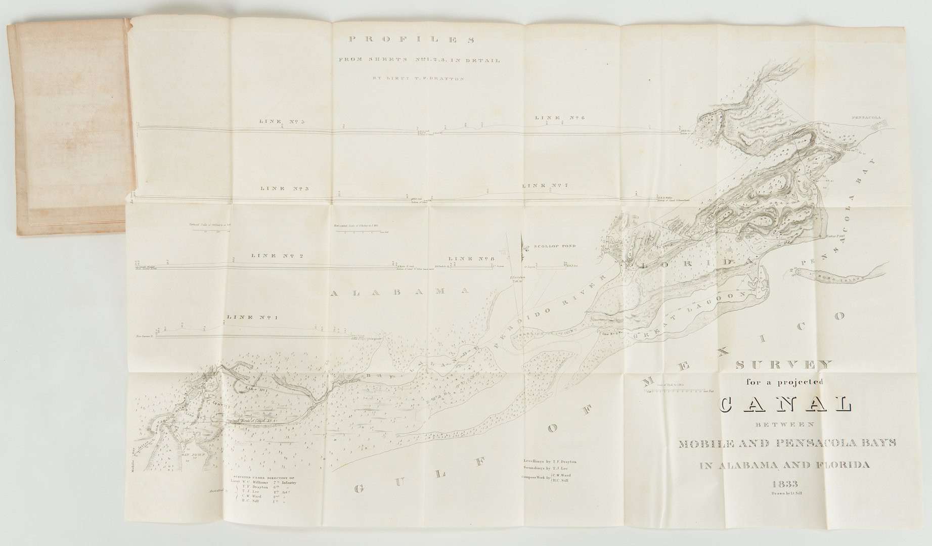 Lot 402: 2 Andrew Jackson Messages to Congress, incl. Canal Maps, GA/FLA boundaries