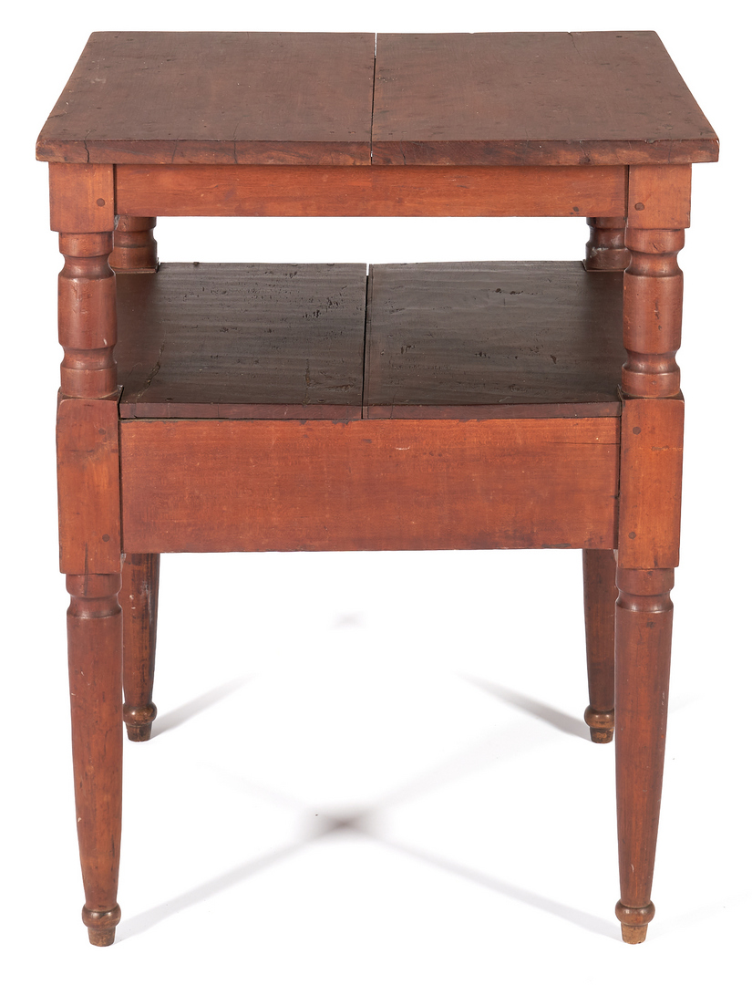 Lot 441: Southern Cherry Washstand with Undertier & Drawer