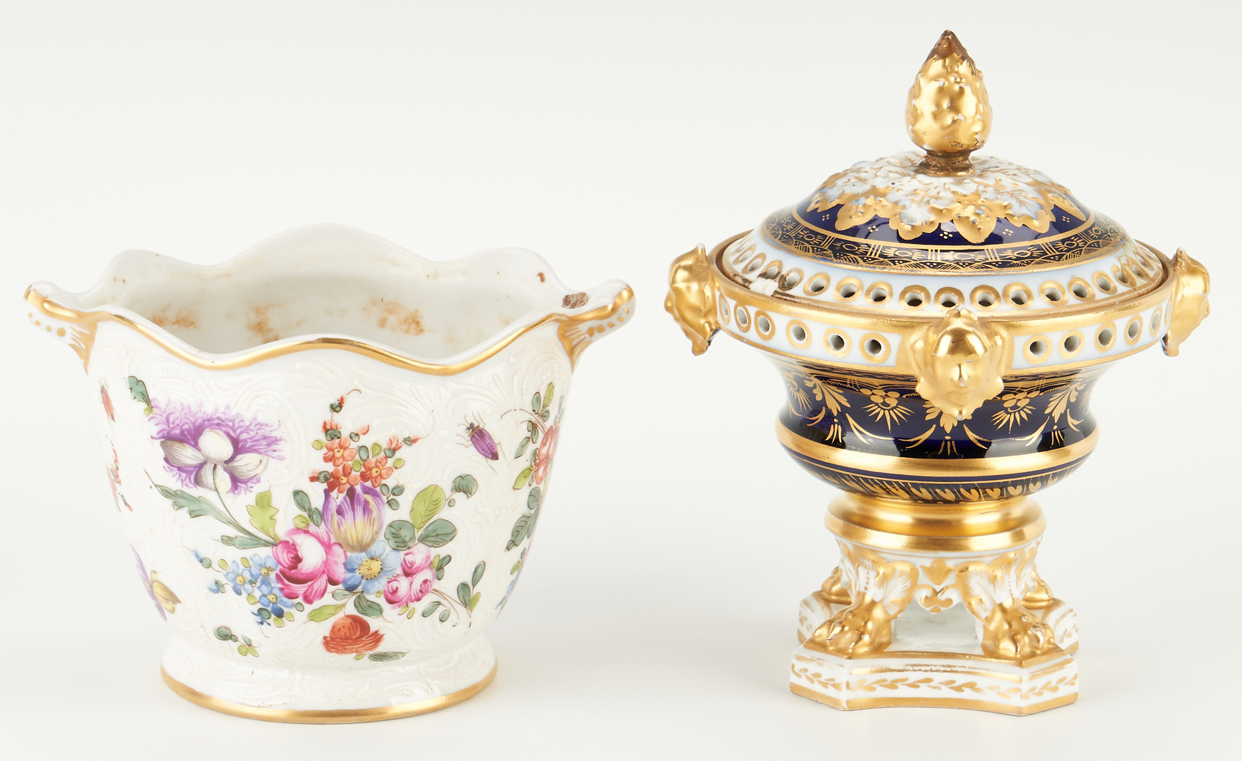 Lot 462: Group of 6 European Porcelain Items
