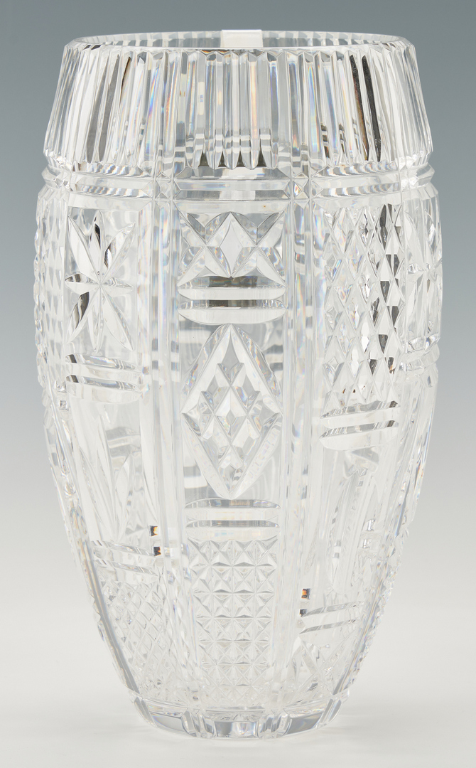 Lot 463: 9 Waterford Crystal Items, incl. Vase, Finger Bowls