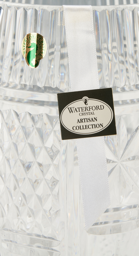 Lot 463: 9 Waterford Crystal Items, incl. Vase, Finger Bowls