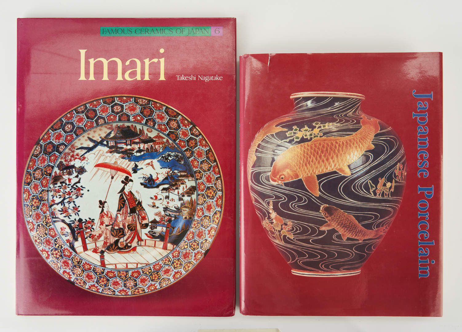 Lot 489: 12 Japanese Imari or Arita Items plus Books
