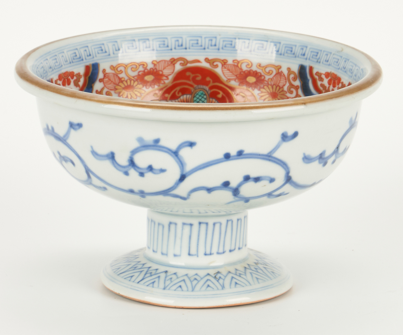 Lot 494: Japanese Porcelain & Fan Paintings, 6 Items