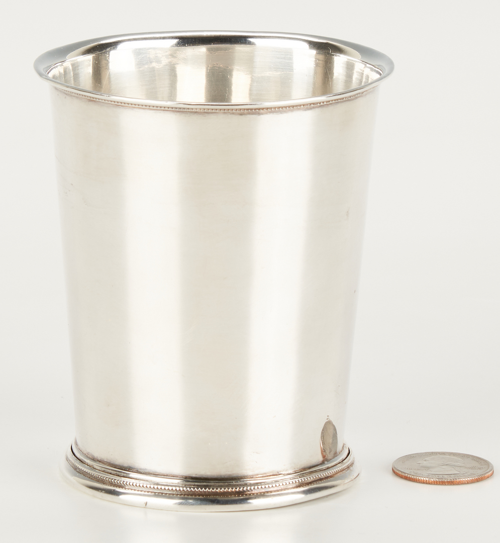 Lot 50: Hudson & Dolfinger KY Coin Silver Julep Cup