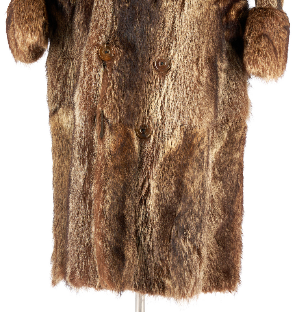 Lot 513: Men's Full Length Fur coat