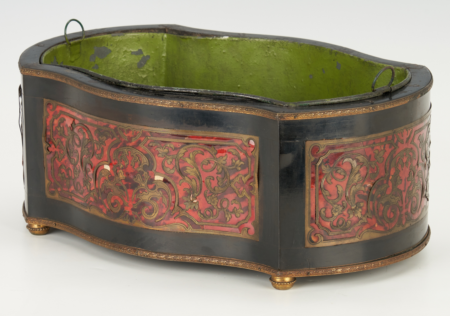 Lot 59: French Napoleon III Boulle Jardiniere Cachepot