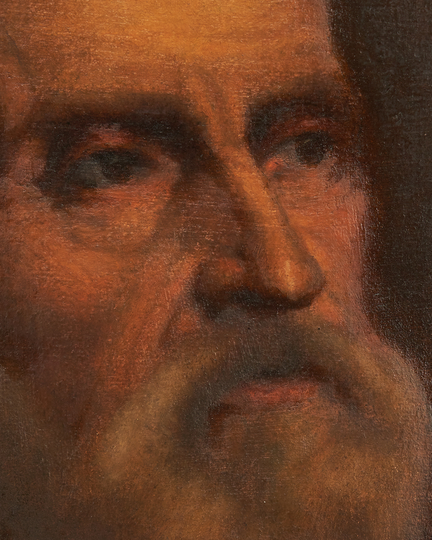 Lot 75: Bertoncelli O/C "Self Portrait," After Titian