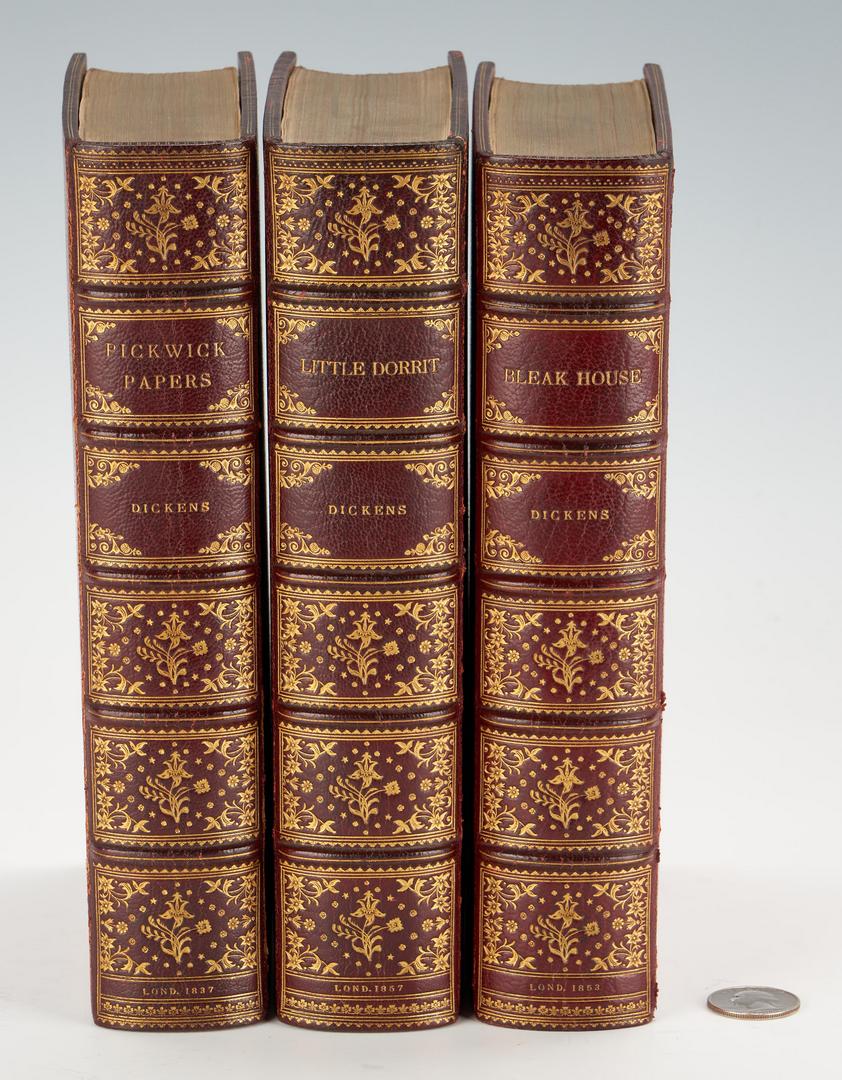 Lot 1005: Dickens, 3 Novels, 1st. Eds.