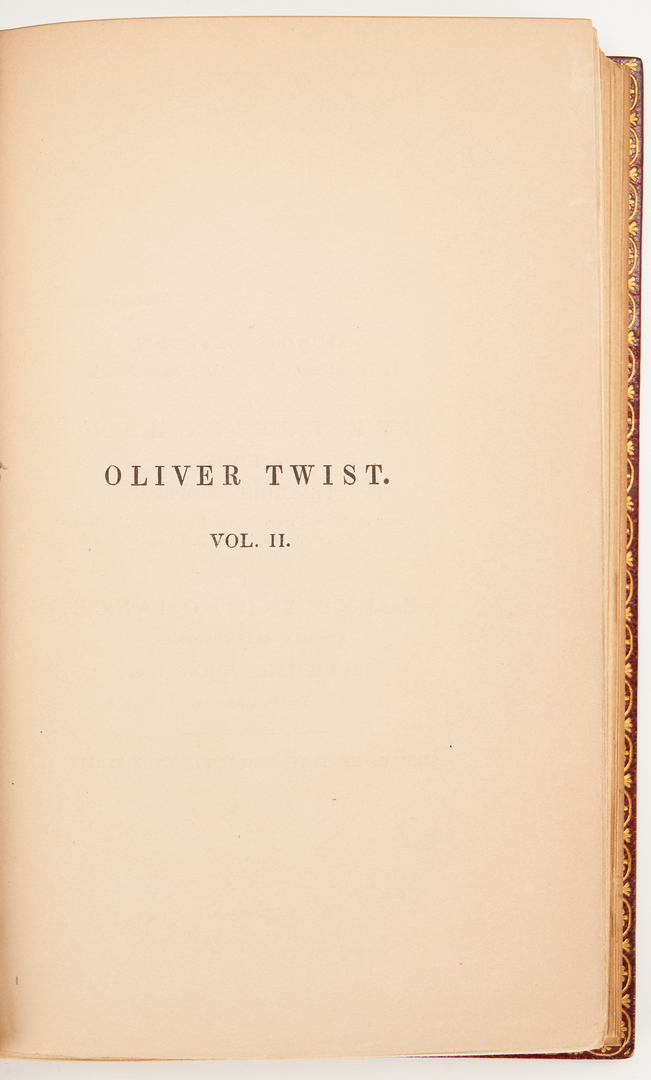 Lot 1008: Dickens, Twist & Copperfield, 1st Eds., 4 items