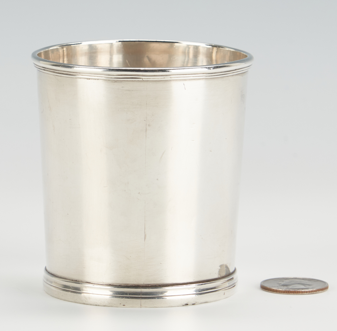 Lot 106: Asa Blanchard KY Coin Silver Julep Cup