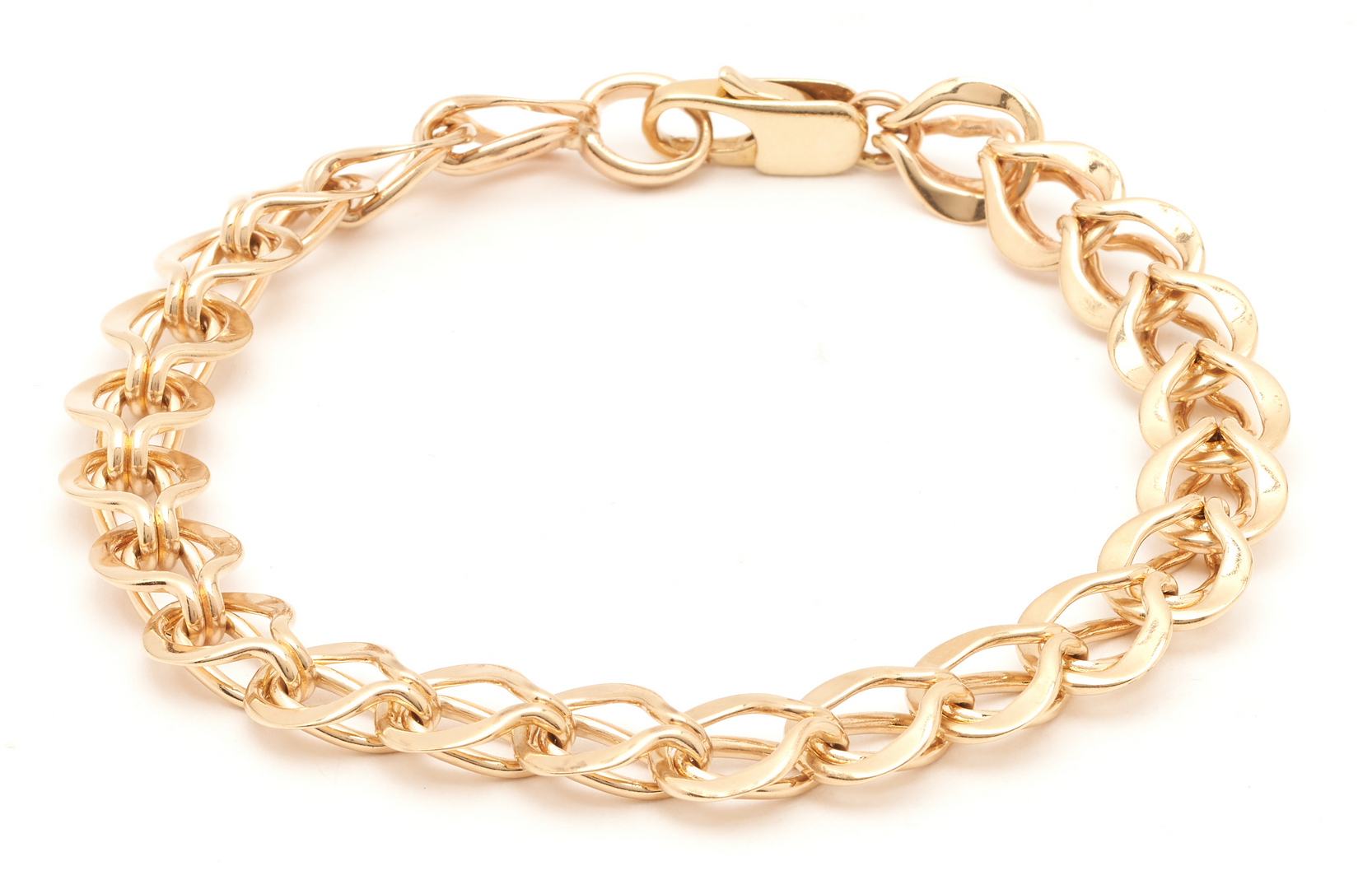 Lot 1121: Ladies 14K Gold Bracelet
