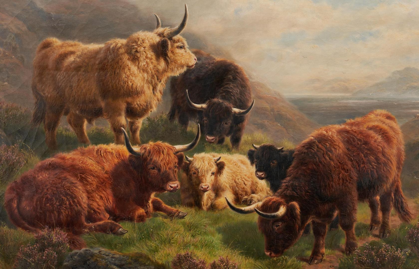 Lot 173: William Watson O/C of Highland Cattle, Argleshire