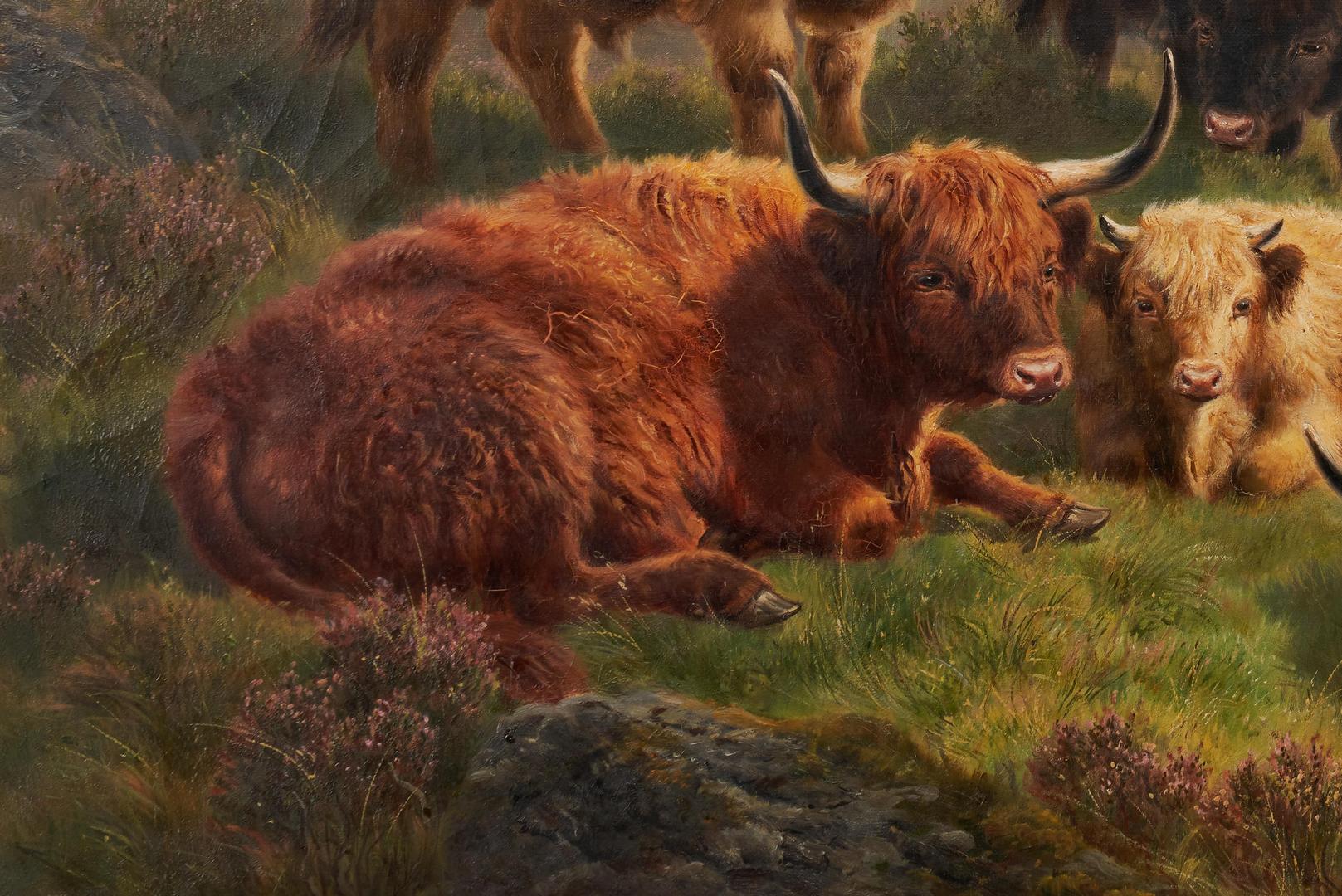 Lot 173: William Watson O/C of Highland Cattle, Argleshire