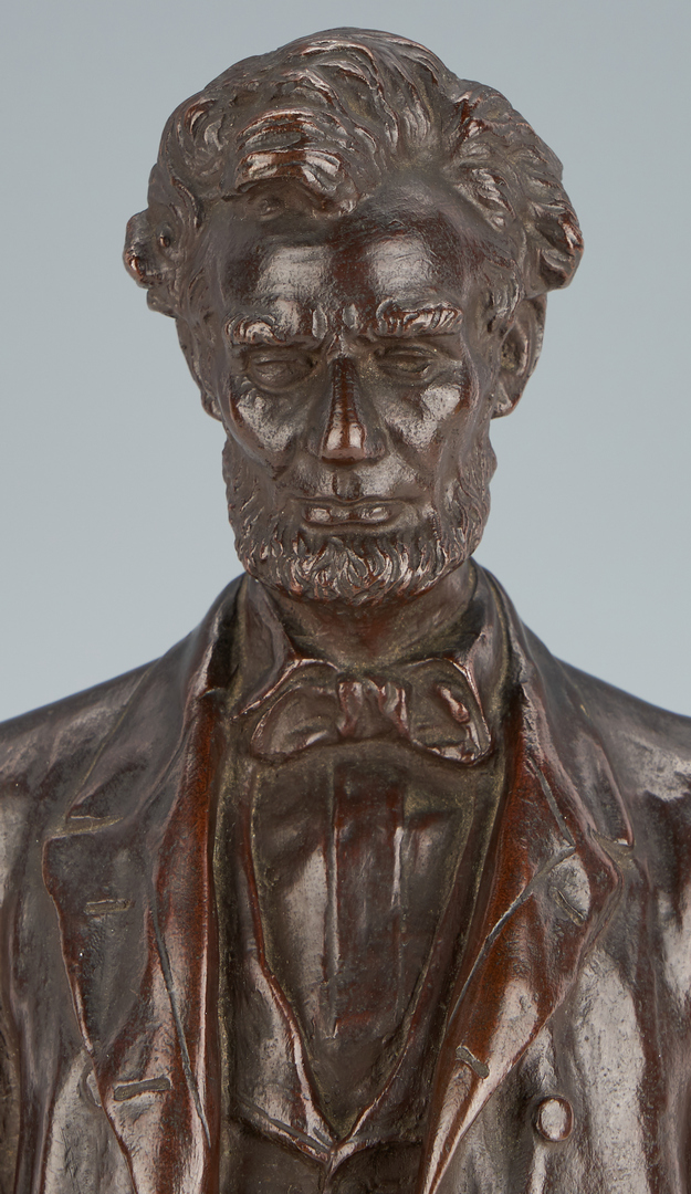 Lot 195: George Edwin Bissell Bronze of President Abraham Lincoln