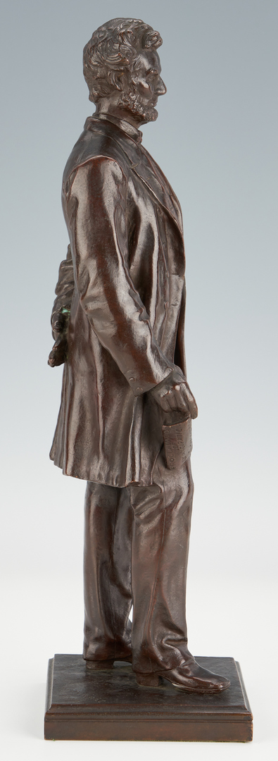 Lot 195: George Edwin Bissell Bronze of President Abraham Lincoln