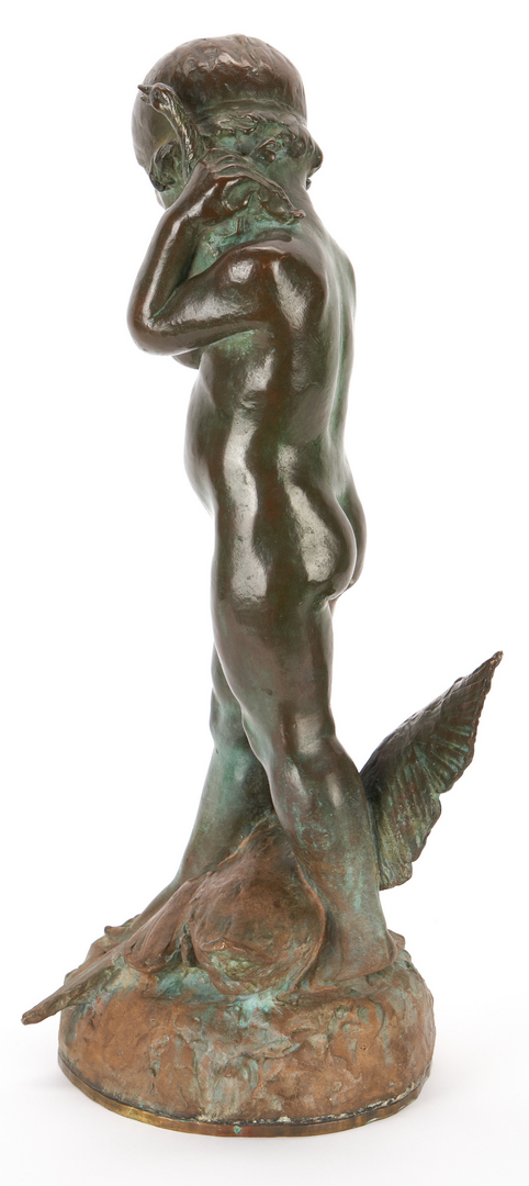Lot 196: Edward Berge Bronze Fountain, Duck Mother