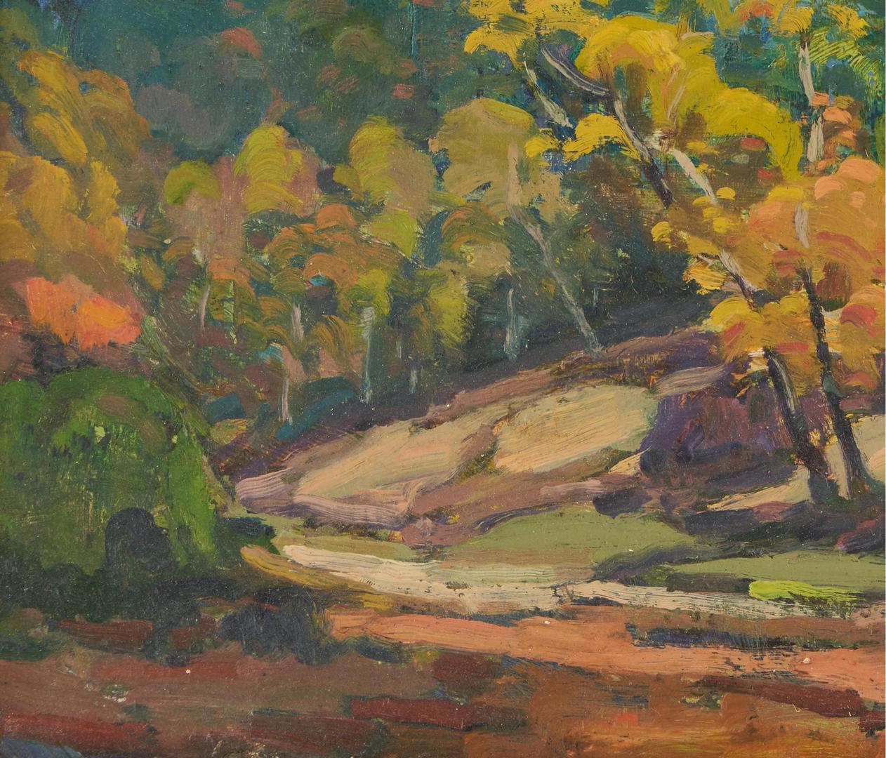 Lot 227: Louis E. Jones O/B, Autumn Smoky Mountain Landscape
