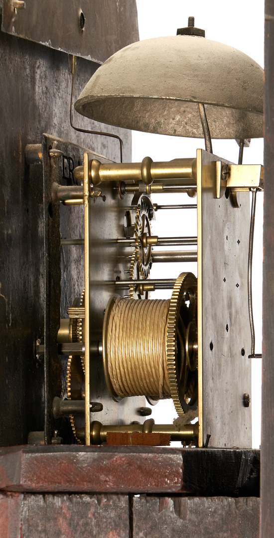 Lot 285: George III Tall Clock w/ Automaton Dial, John Chambley