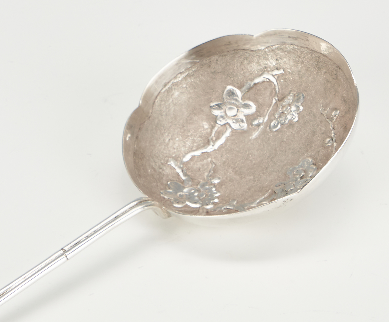Lot 2: Asian Silver Trophy, Ladle and Bowl