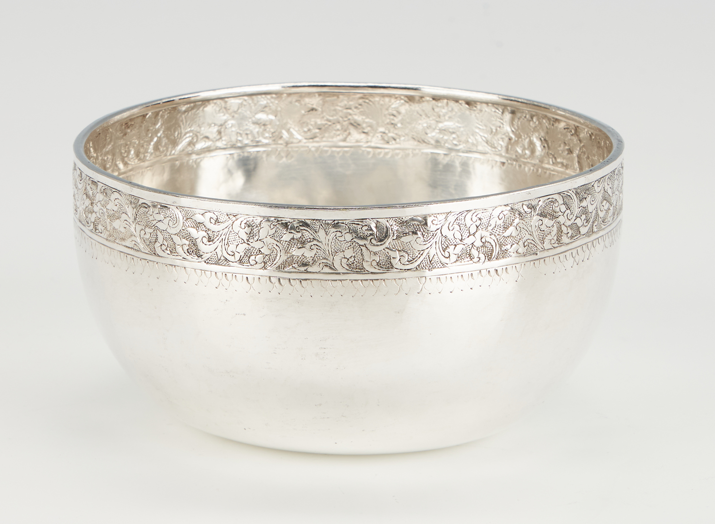 Lot 2: Asian Silver Trophy, Ladle and Bowl