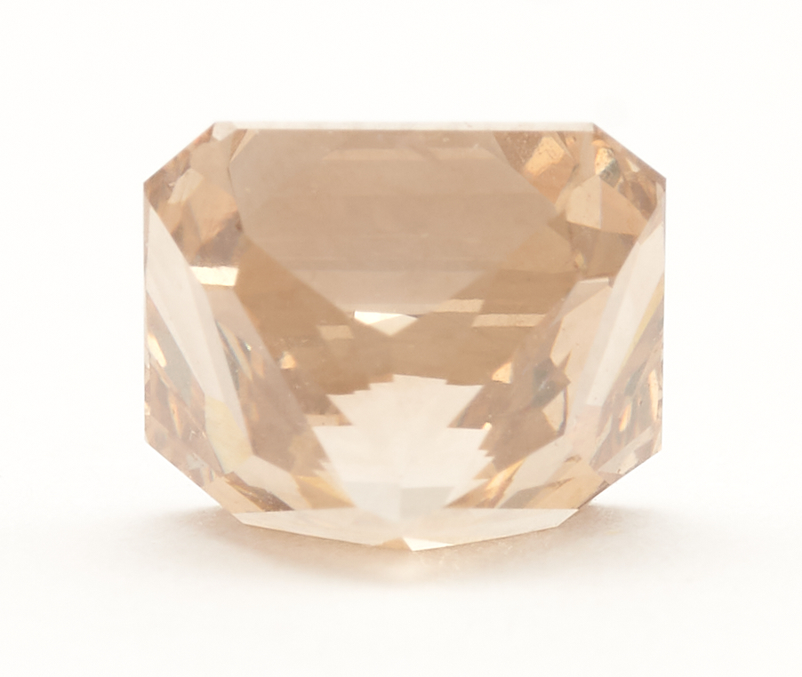 Lot 377: Cushion Cut Natural Fancy Brown Diamond, VS1