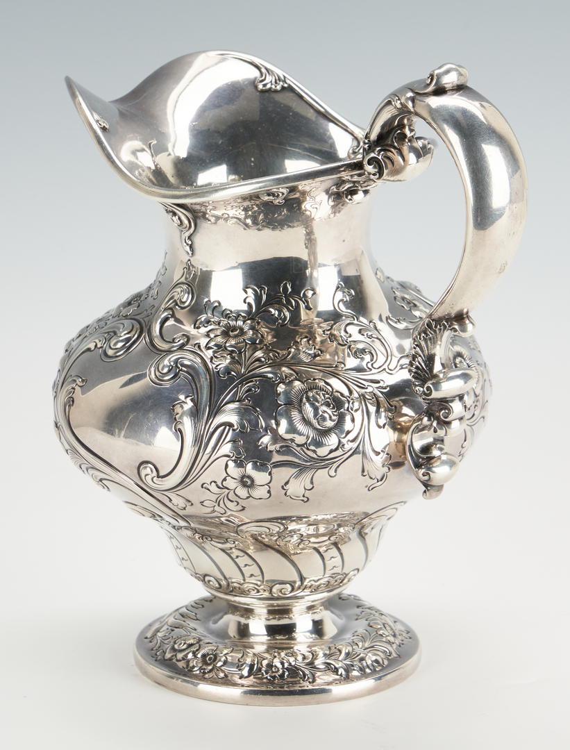 Lot 436: Howard & Co. Sterling Silver Pitcher