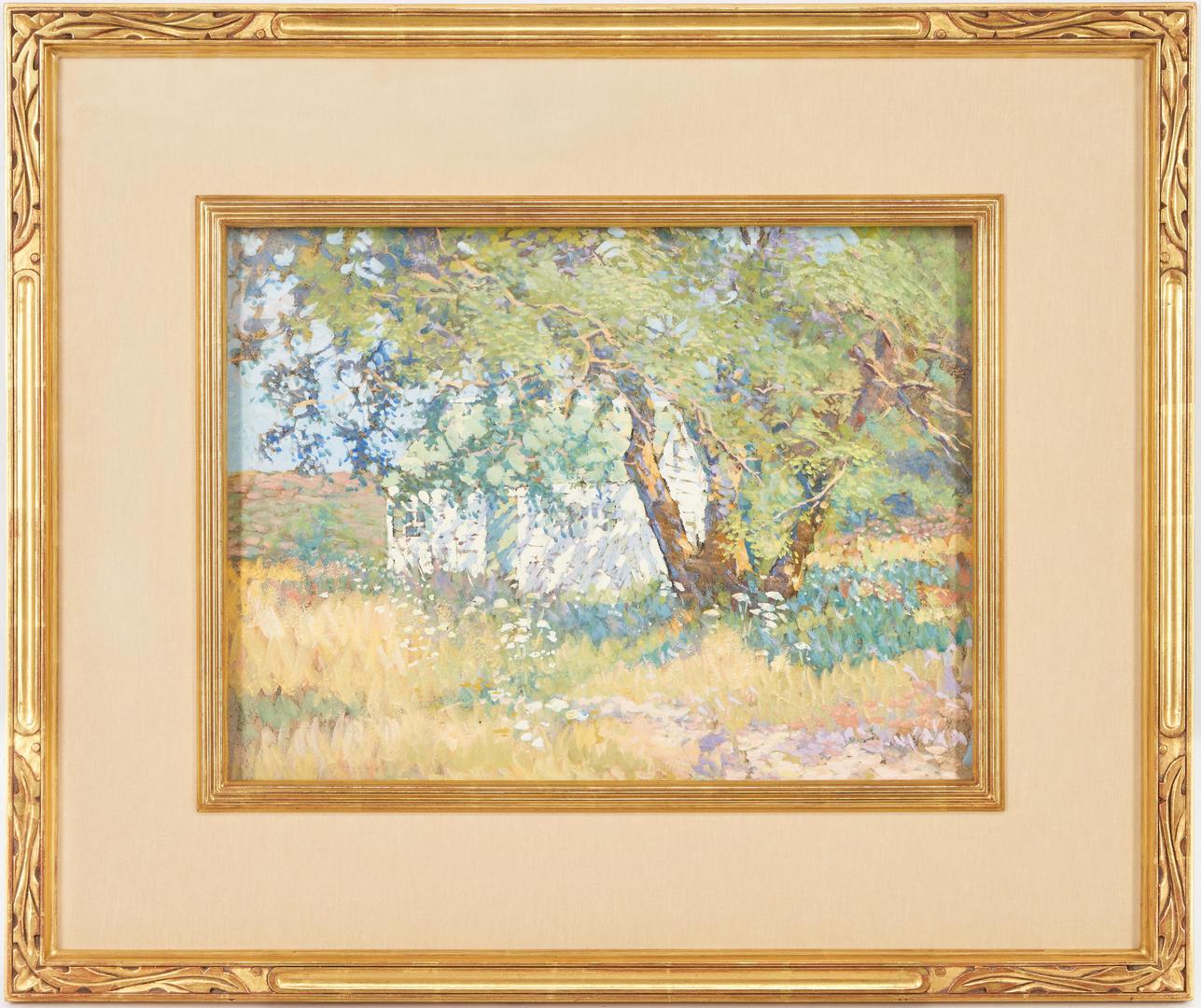 Lot 490: Arthur F. Musgrave Painting, Provincetown, White House
