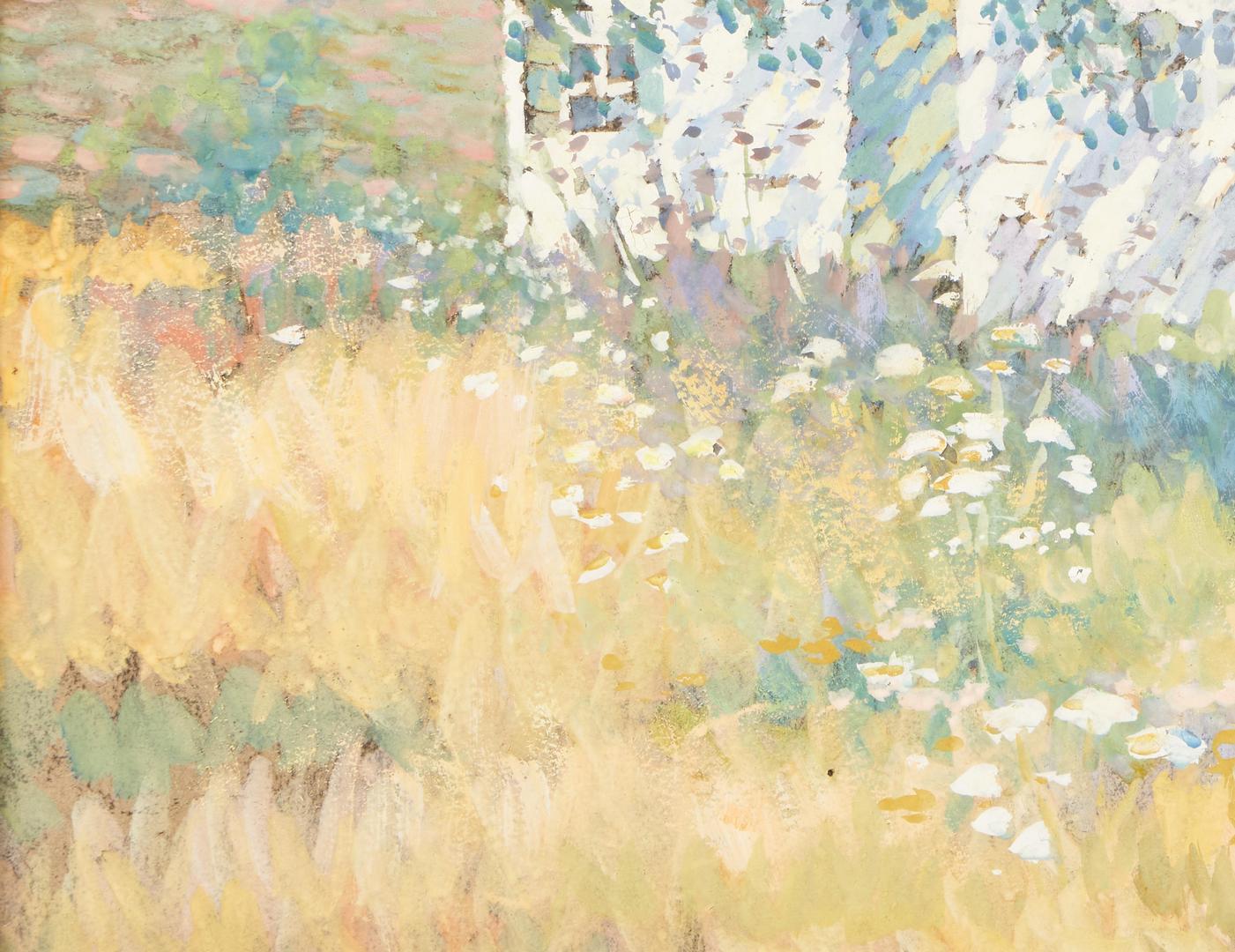 Lot 490: Arthur F. Musgrave Painting, Provincetown, White House