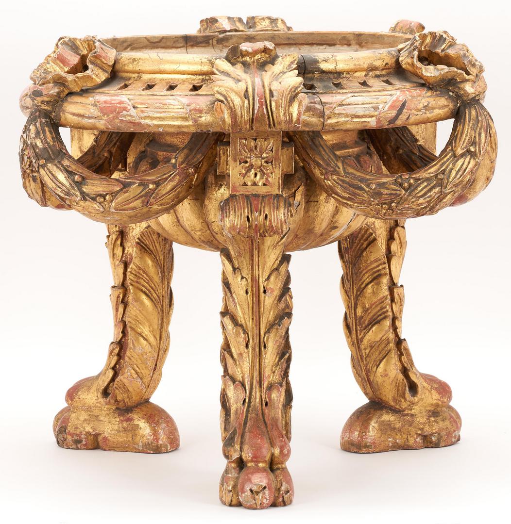 Lot 526: French Louis XVI Style Carved Urn Stand or Pedestal