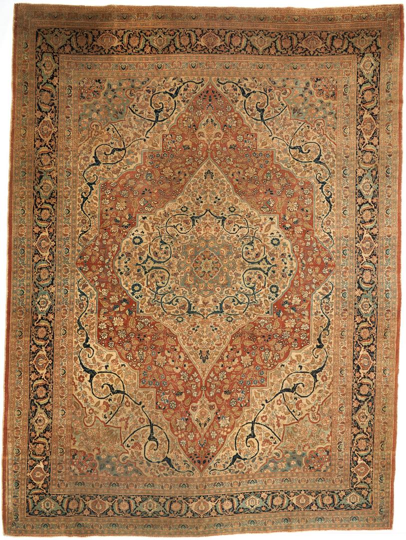 Lot 529: Antique Persian Tabriz Rug