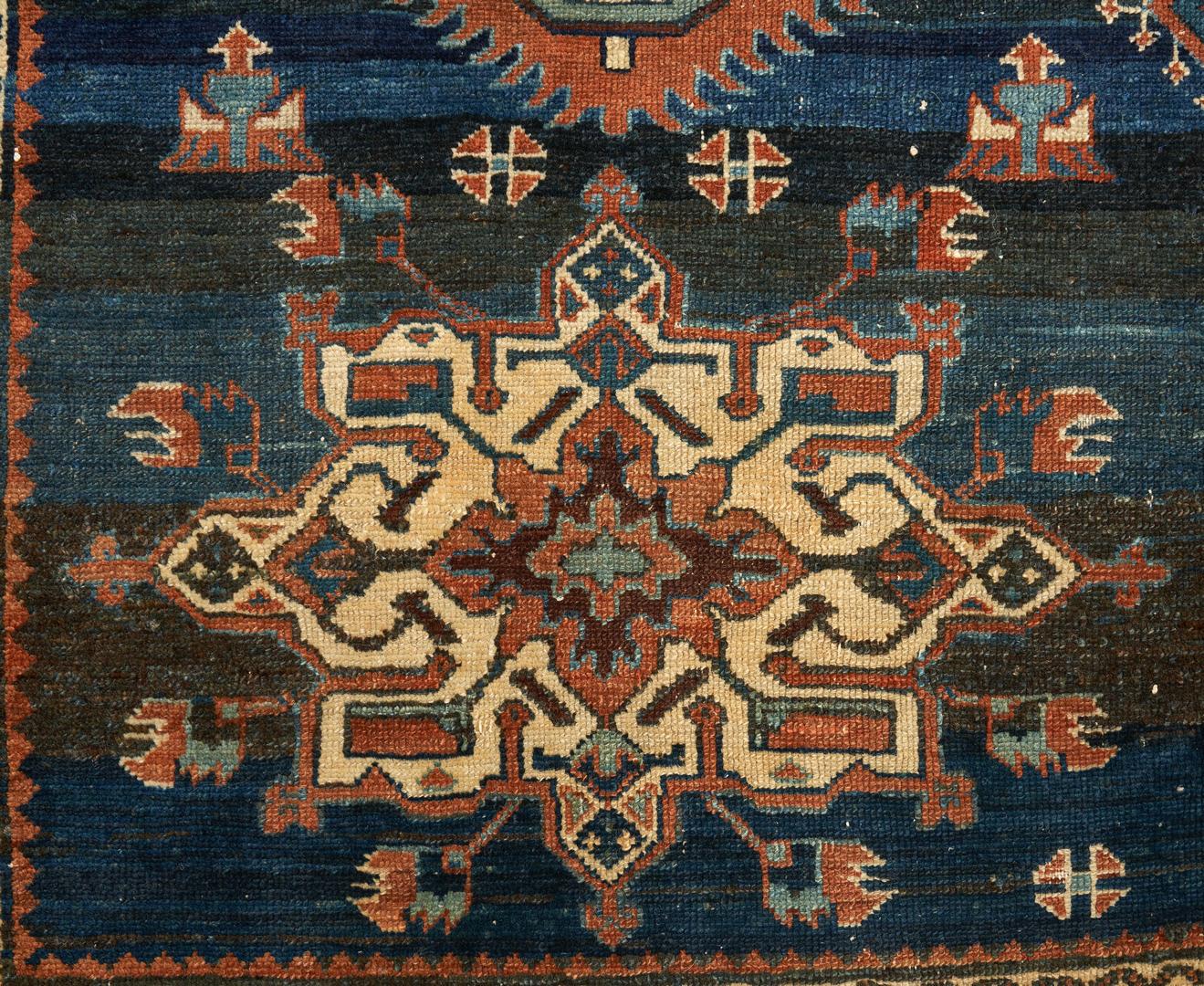 Lot 534: Persian Caucasian Carpet, 10 x 5 ft